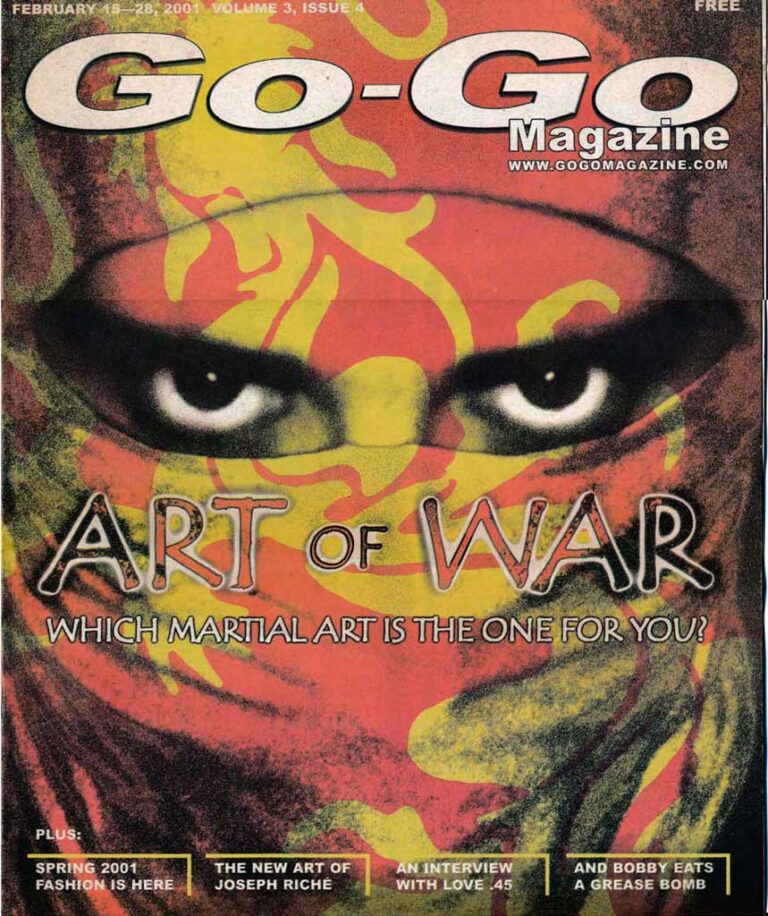 Art of War: Which Martial Art is Right for You? Magazine Cover